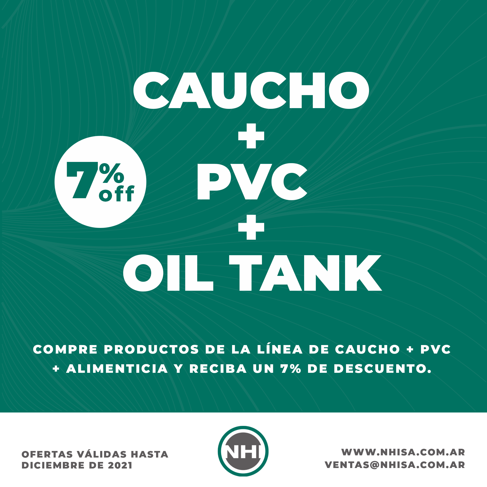 Caucho + PVC + Oil Tank-1